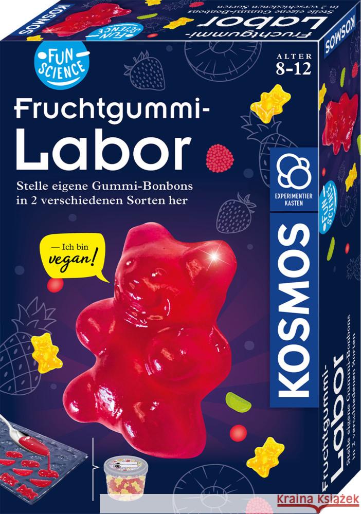 Fun Science Fruchtgummi-Labor (Experimentierkasten)  4002051658106 Kosmos Spiele - książka
