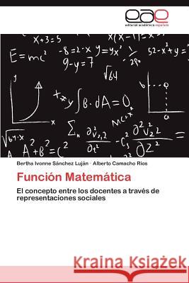 Función Matemática Sánchez Luján Bertha Ivonne 9783845492384 Editorial Acad Mica Espa Ola - książka