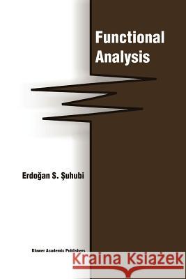 Functional Analysis E. Suhubi 9789048164196 Springer - książka