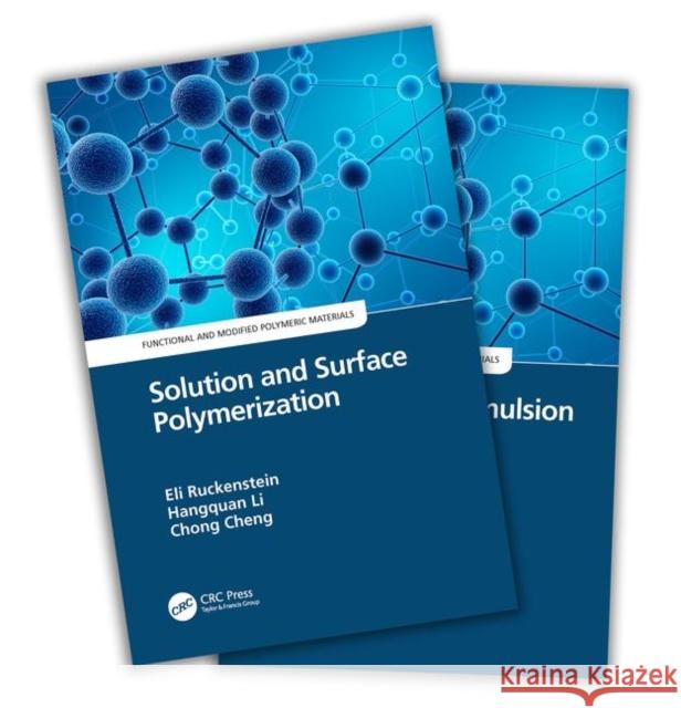 Functional and Modified Polymeric Materials, Two-Volume Set Eli Ruckenstein Hangquan Li Chong Cheng 9780367134549 CRC Press - książka