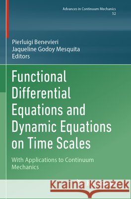 Functional Differential Equations and Dynamic Equations on Time Scales  9783031833298 Springer Nature Switzerland - książka