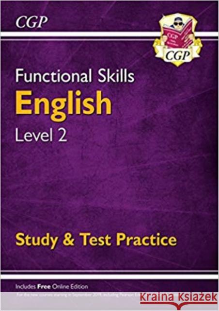 Functional Skills English Level 2 - Study & Test Practice CGP Books CGP Books  9781782946304 Coordination Group Publications Ltd (CGP) - książka