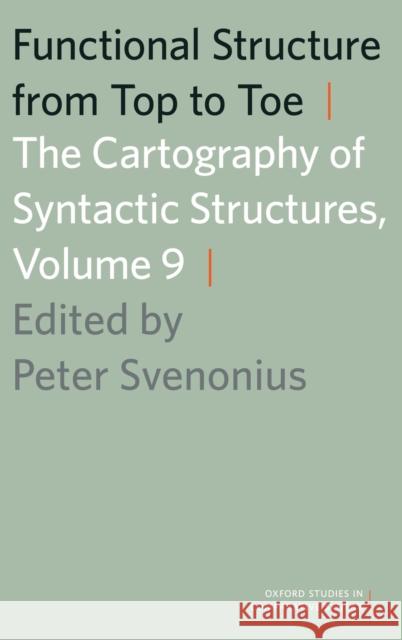 Functional Structure from Top to Toe Svenonius 9780199740390 Oxford University Press, USA - książka