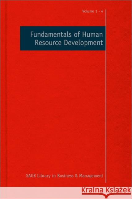 Fundamentals of Human Resource Development David McGuire Thomas Garavan R. Larry Dooley 9781446201565 Sage Publications (CA) - książka