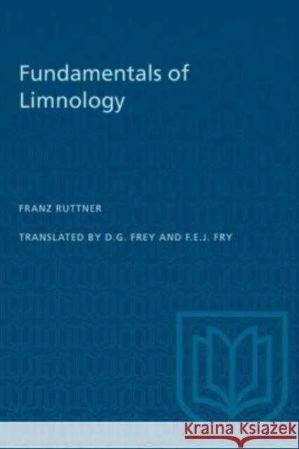 FUNDAMENTALS OF LIMNOLOGY  9781487573669 TORONTO UNIVERSITY PRESS - książka