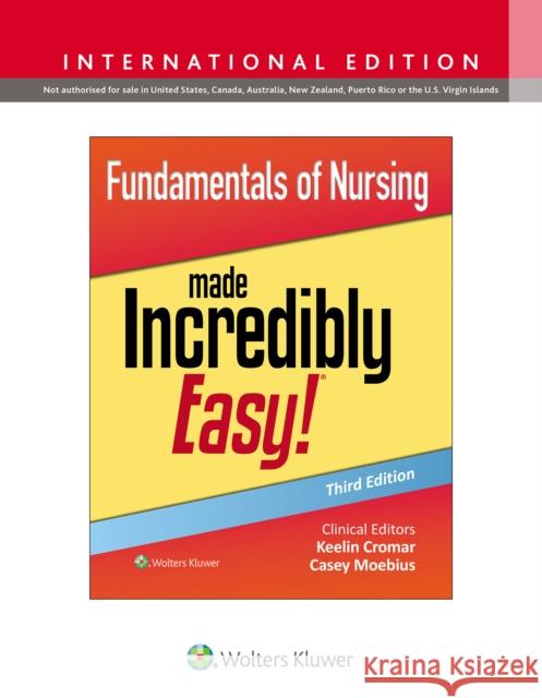 Fundamentals of Nursing Made Incredibly Easy!  9781975236014 Wolters Kluwer Health - książka