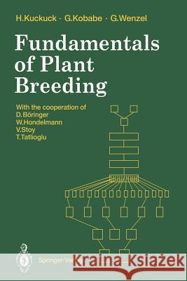 Fundamentals of Plant Breeding Hermann Kuckuck Gerd Kobabe Gerhard Wenzel 9783642753947 Springer - książka