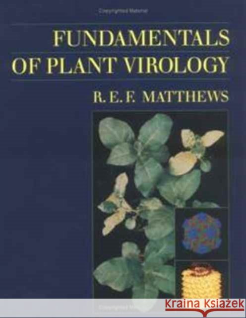 Fundamentals of Plant Virology Matthews, R. E.F. 9780124805583 Academic Press - książka