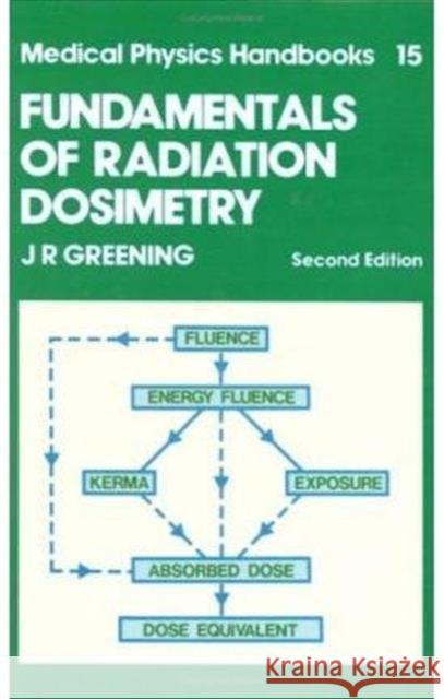 Fundamentals of Radiation Dosimetry Jack Greening J. R. Greening 9780852747896 Taylor & Francis Group - książka