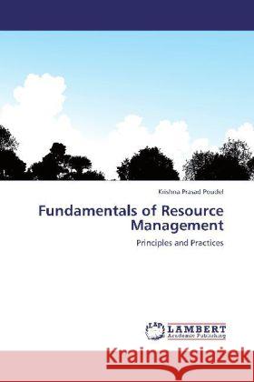 Fundamentals of Resource Management Krishna Prasad Poudel, Haj 9783848420391 LAP Lambert Academic Publishing - książka