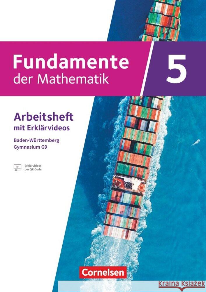 Fundamente der Mathematik - Baden-Württemberg - G9 ab 2025 - 5. Schuljahr  9783060407057 Cornelsen Verlag - książka