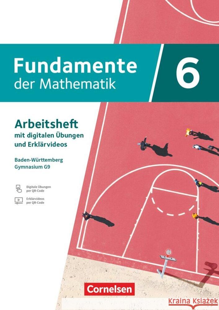 Fundamente der Mathematik - Baden-Württemberg - G9 ab 2025 - 6. Schuljahr  9783060407651 Cornelsen Verlag - książka
