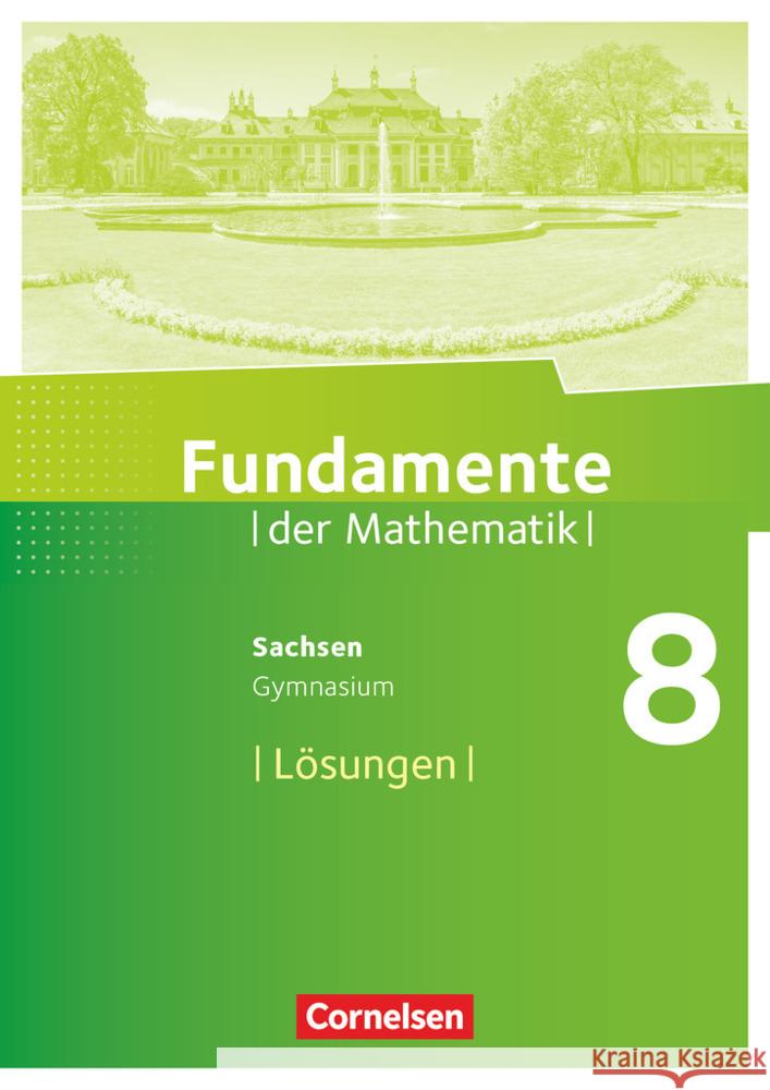 Fundamente der Mathematik - Sachsen - 8. Schuljahr  9783060031382 Cornelsen Verlag - książka