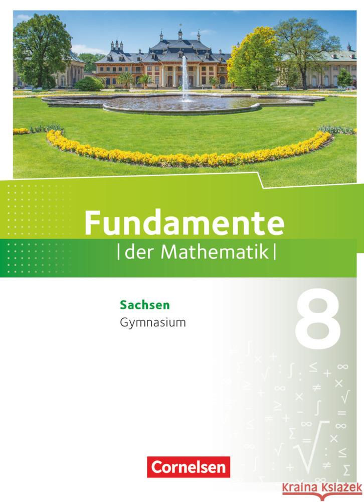 Fundamente der Mathematik - Sachsen - 8. Schuljahr Schülerbuch  9783060031207 Cornelsen Verlag - książka