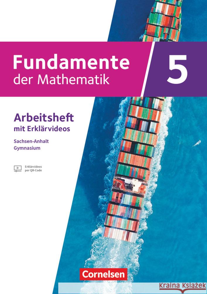 Fundamente der Mathematik - Sachsen-Anhalt ab 2024 - 5. Schuljahr  9783060002511 Cornelsen Verlag - książka