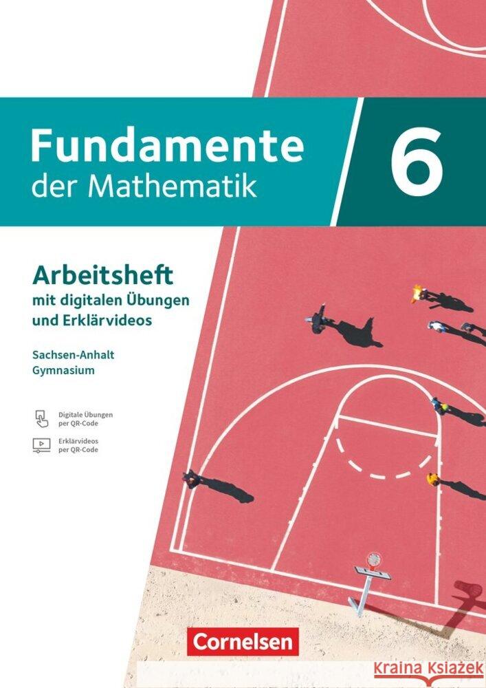 Fundamente der Mathematik - Sachsen-Anhalt ab 2024 - 6. Schuljahr  9783060003457 Cornelsen Verlag - książka