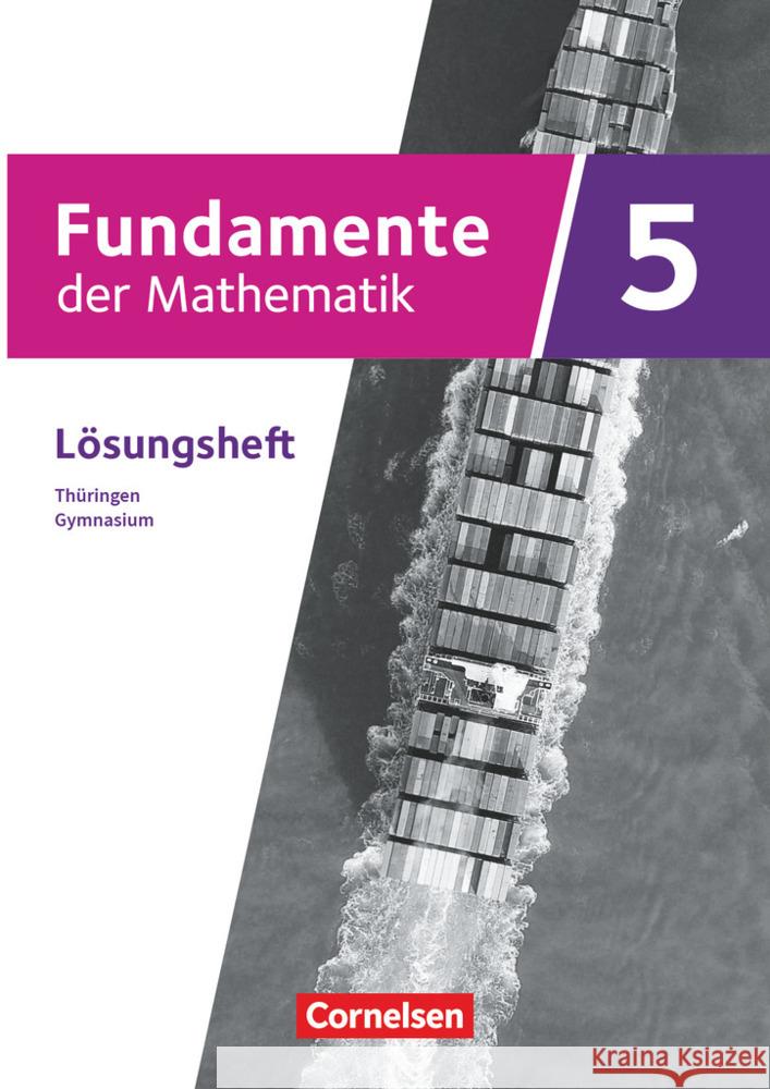 Fundamente der Mathematik - Thüringen - 5. Schuljahr  9783060029471 Cornelsen Verlag - książka