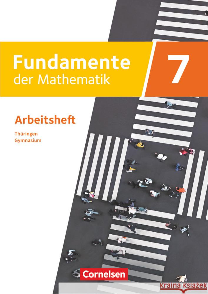 Fundamente der Mathematik - Thüringen - 7. Schuljahr  9783060029587 Cornelsen Verlag - książka