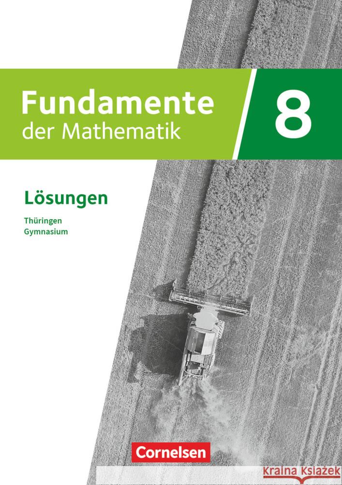 Fundamente der Mathematik - Thüringen - 8. Schuljahr  9783060029624 Cornelsen Verlag - książka