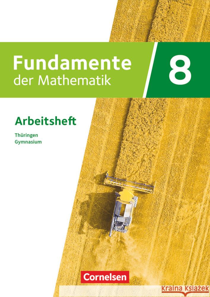 Fundamente der Mathematik - Thüringen - 8. Schuljahr  9783060029631 Cornelsen Verlag - książka