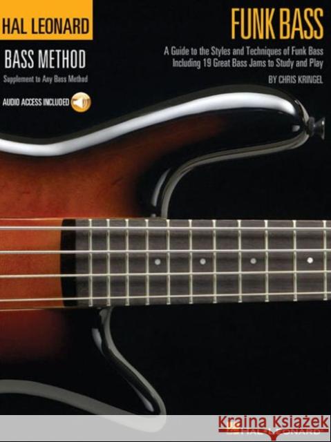 Funk Bass Chris Kringel 9781495058806 Hal Leonard Corporation - książka