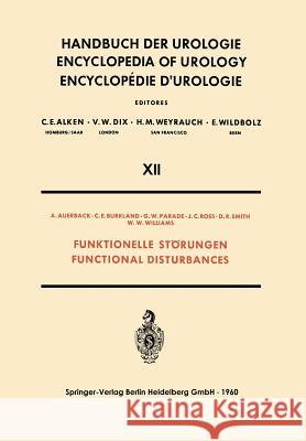Funktionelle Störungen / Functional Disturbances Auerback, A. 9783662219287 Springer - książka