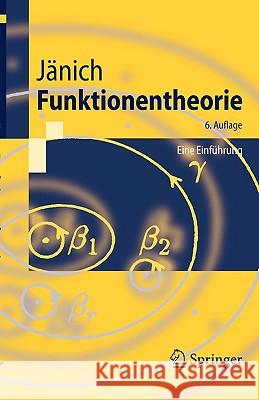 Funktionentheorie: Eine Einführung Jänich, Klaus 9783540203926 Springer - książka