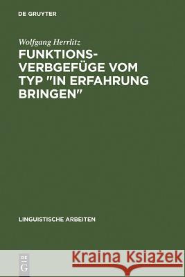 Funktionsverbgefüge vom Typ 