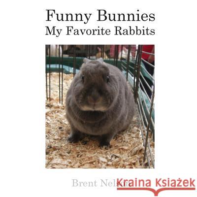 Funny Bunnies: My Favorite Rabbits Brent Nelson 9781977620965 Createspace Independent Publishing Platform - książka