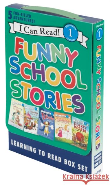 Funny School Stories: Learning to Read Box Set: 5 Fun-Filled Adventures!  9780062313362 HarperCollins - książka