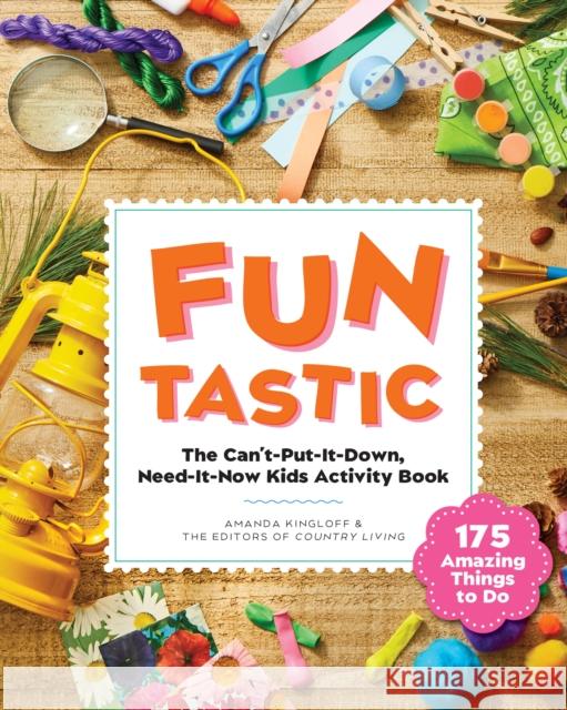 Funtastic: The Can't-Put-It-Down, Need-it-Now Kids Activity Book  9781958395783 Hearst Home Books - książka