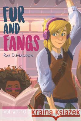 Fur and Fangs: Volume 1-10 Rae D. Magdon 9781948327190 Desert Palm Press - książka