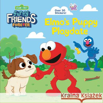 Furry Friends Forever: Elmo's Puppy Playdate (Sesame Street) Andrea Posner-Sanchez Random House 9780593426920 Random House Books for Young Readers - książka