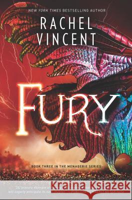 Fury Rachel Vincent 9780778307655 Mira Books - książka