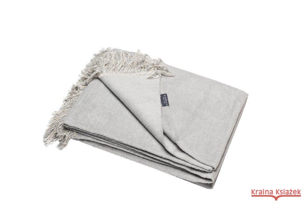 Fussenegger UNI-Designer Kuscheldecken - mit Fransen 150 x 200 cm filz  9007213184061 David Fussenegger Textil - książka