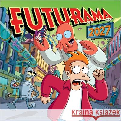 Futurama 2027 Wall Calendar Matt Groening 9780789349415 Rizzoli Universe - książka
