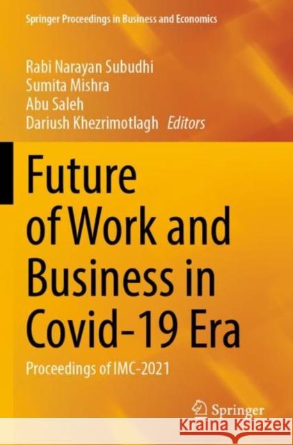 Future of Work and Business in Covid-19 Era  9789811903595 Springer Nature Singapore - książka