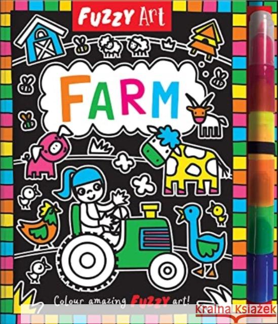 Fuzzy Art Farm Melanie Hibbert, Jayne Schofield 9781801056625 Imagine That Publishing Ltd - książka