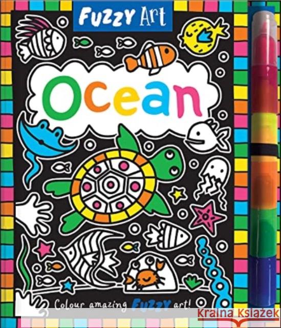 Fuzzy Art Ocean Melanie Hibbert, Jayne Schofield 9781801056632 Imagine That Publishing Ltd - książka