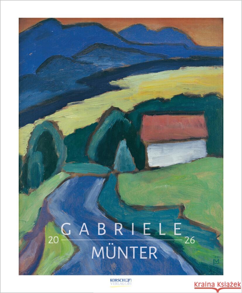Gabriele Münter 2026  9783731883258 Korsch - książka
