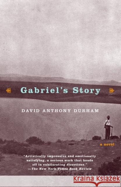 Gabriel's Story David Anthony Durham 9780385720335 Anchor Books - książka