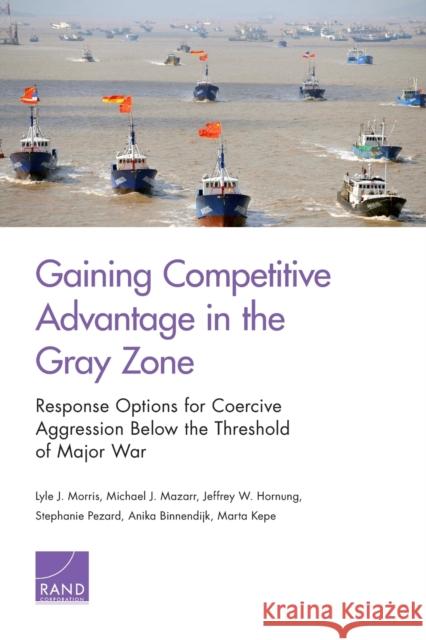 Gaining Competitive Advantage in the Gray Zon: Response Options for Coercive Aggression Below the Threshold of Major War Morris, Lyle J. 9781977403094 RAND Corporation - książka