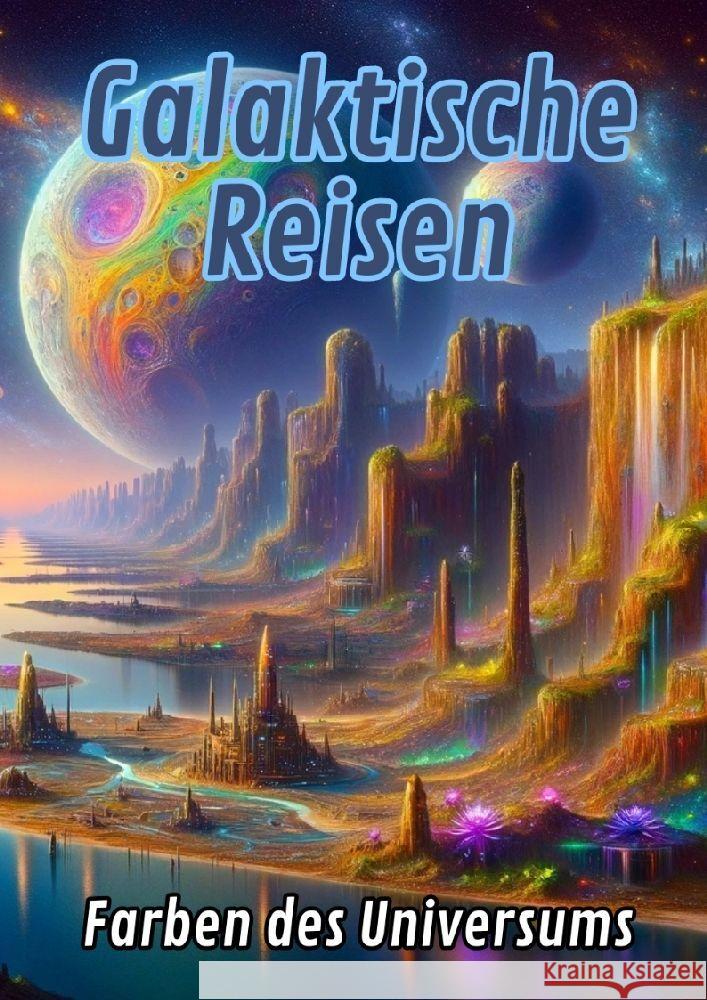 Galaktische Reisen: Farben des Universums Maxi Pinselzauber 9783384189493 Tredition Gmbh - książka