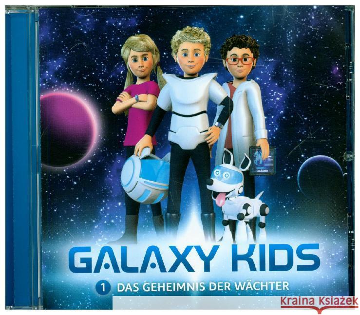 Galaxy Kids - Das Geheimnis der Wächter, 1 Audio-CD Franke, Thomas 4029856406718 Gerth Medien - książka