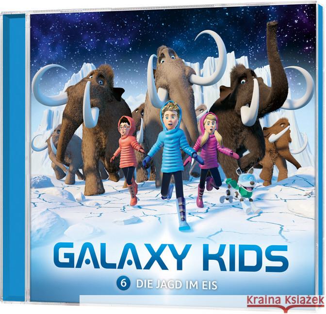 Galaxy Kids - Die Jagd im Eis, Audio-CD Franke, Thomas 4029856406763 Gerth Medien - książka