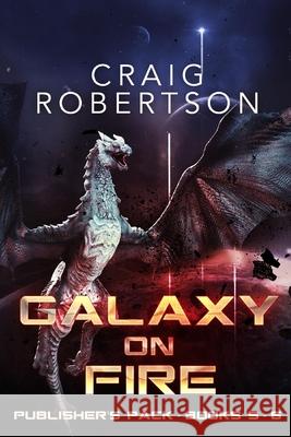 Galaxy on Fire: Publisher's Pack (Galaxy on Fire, Part 3): Books 5 - 6 Craig Robertson 9781734136340 Imagine-It Publishing - książka