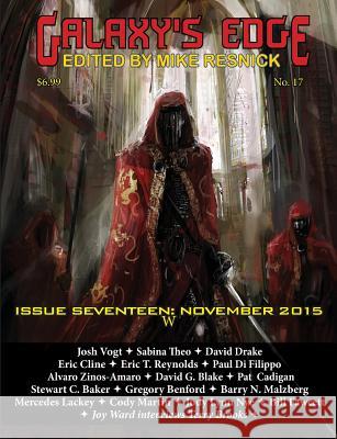 Galaxy's Edge Magazine: Issue 17, November 2015 David Drake, Jody Lynn Nye, Mike Resnick 9781612422909 Galaxy's Edge - książka