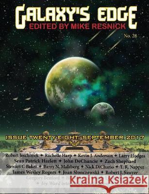 Galaxy's Edge Magazine: Issue 28, September 2017 Kevin J Anderson, Sean Patrick Hazlett, Barry N Malzberg 9781612423807 Phoenix Pick - książka