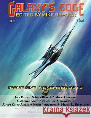 Galaxy's Edge Magazine: Issue 5, November 2013 David Brin, Kevin J Anderson, Mike Resnick 9781612421728 Galaxy's Edge - książka