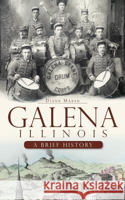 Galena, Illinois: A Brief History Diann Marsh 9781540220240 History Press Library Editions - książka